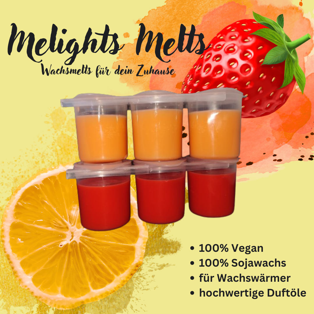 Melights Melts Soywax verschiedene Sorten